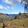 View of Butte Creek Canyon, from Skyway.
